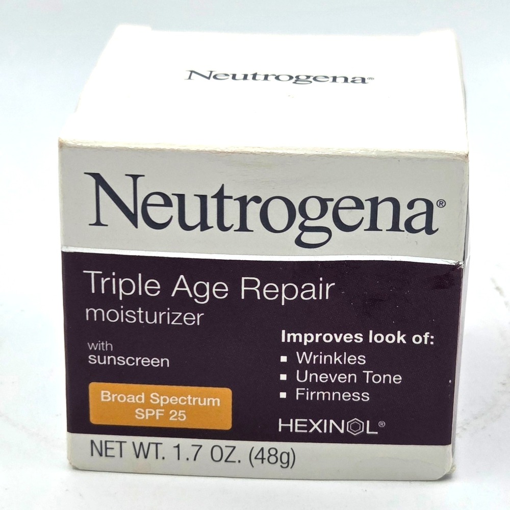Neutrogena Triple Age Repair SPF 25 Moisturizer Day Cream BRAND NEW
